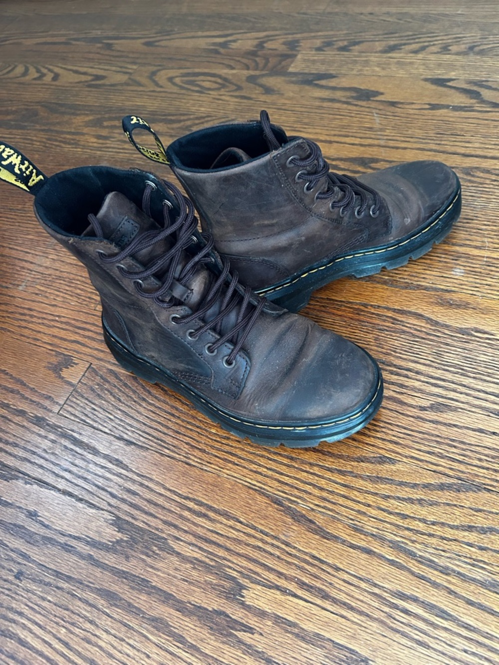 Brown Doc Martens Combs Leather - Picture 2 of 7